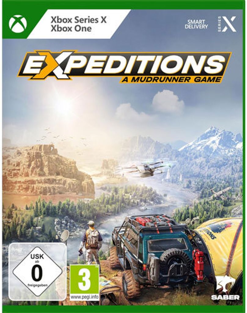 Expeditions a Mudrunner Game Produktbild 
