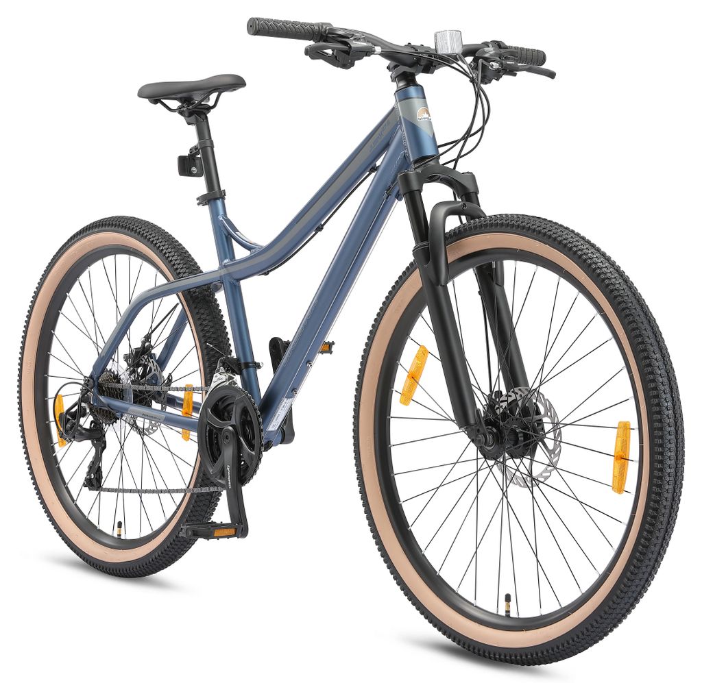 BIKESTAR Hardtail Aluminium Mountainbike 27.5 Zoll, 21 Gang Produktbild 