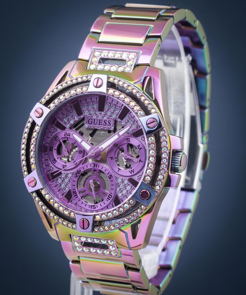 Guess Damen Multifunkion Armbanduhr Queen mehrfarbig 40 mm Produktbild 12
