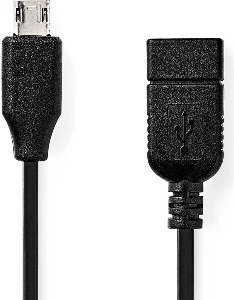 Connecter Clé USB sur Tablette avec l'Adaptateur Micro-B vers USB-A 20cm