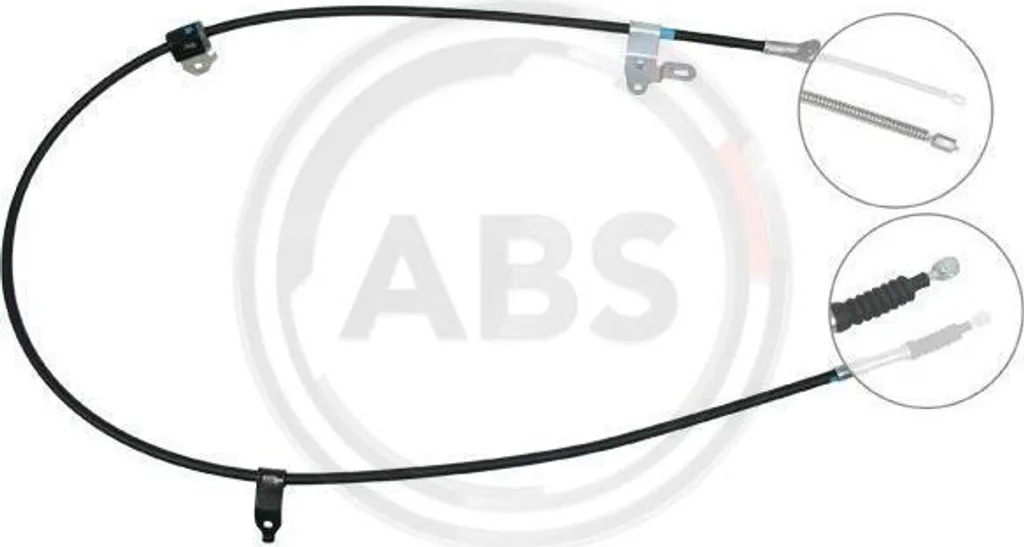 Câble de frein à main en acier tressé anti-corrosion pour Corolla