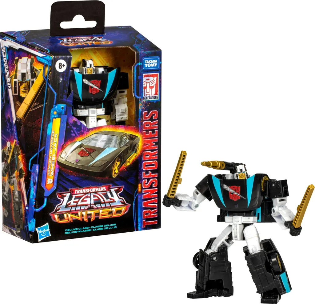 Jouet Robot Transformers Wheeljack Armada Deluxe 14cm Collection United - 16
