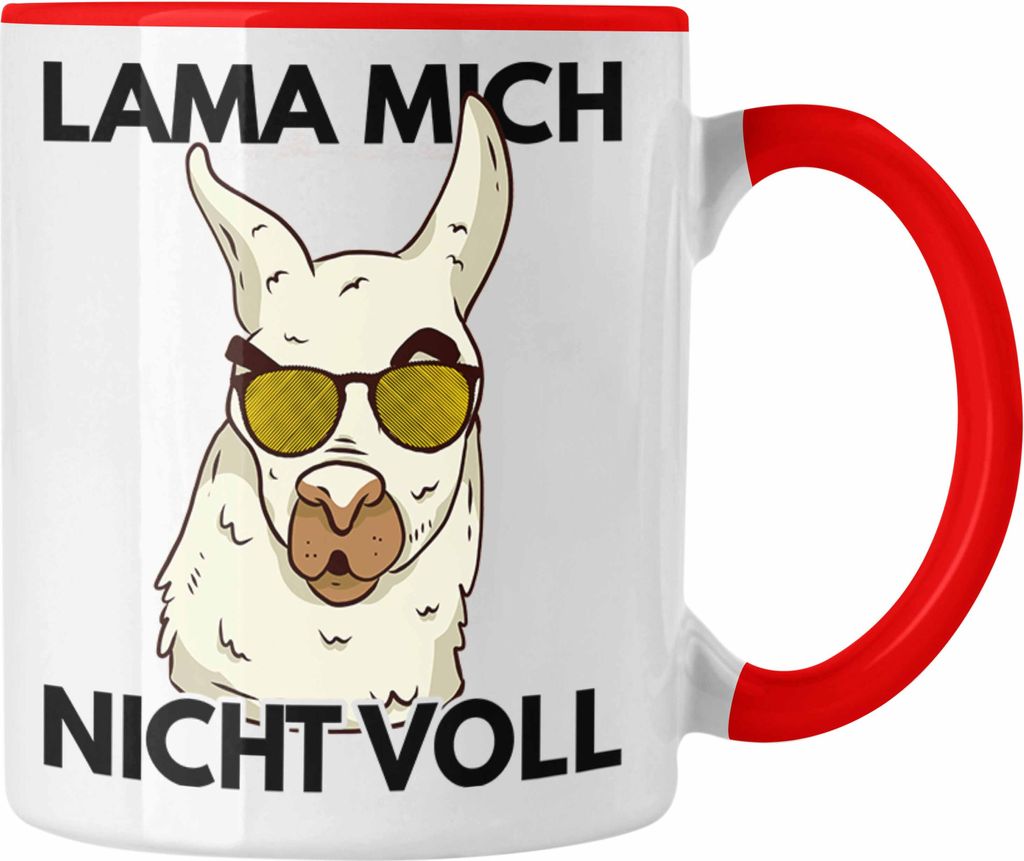 Trendation - Llama Mich Nicht Voll Tasse Alpaka Geschenk Produktbild 