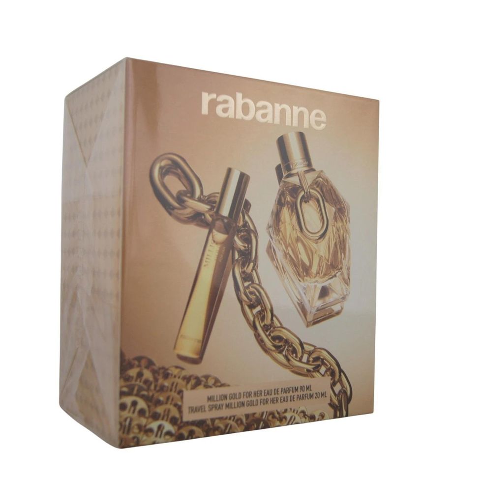 Paco Rabanne Million Gold For Her Eau de Parfum edp 90ml + Eau de Parfum 20ml