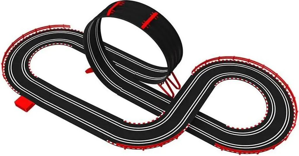 Circuit de course Scalextric coffret complet avec deux voitures GT - 2