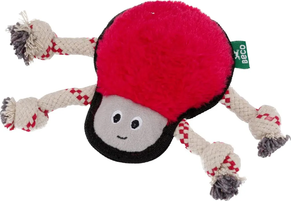 Jouet pour chiens interactif Beco Spider, idéal pour le lancer-rapporter