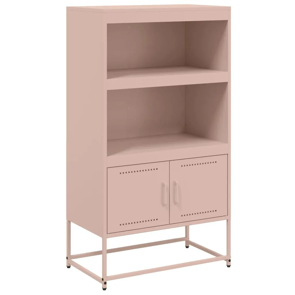 Sideboard Giallo Senape Acciaio 68,5x107 cm Maison Exclusive Chic - 2