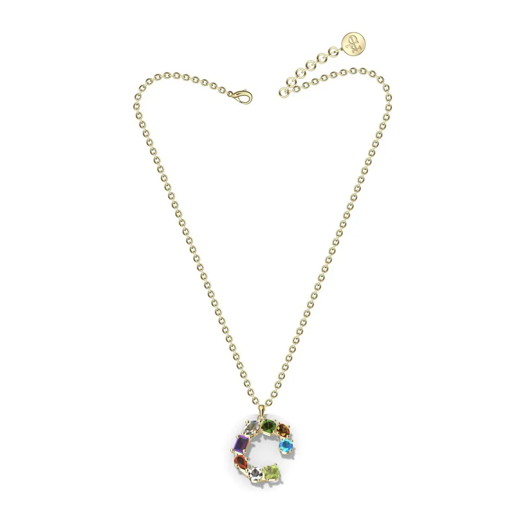 Collier femme Roccobarocco RBJ0046GP en acier inoxydable brillant