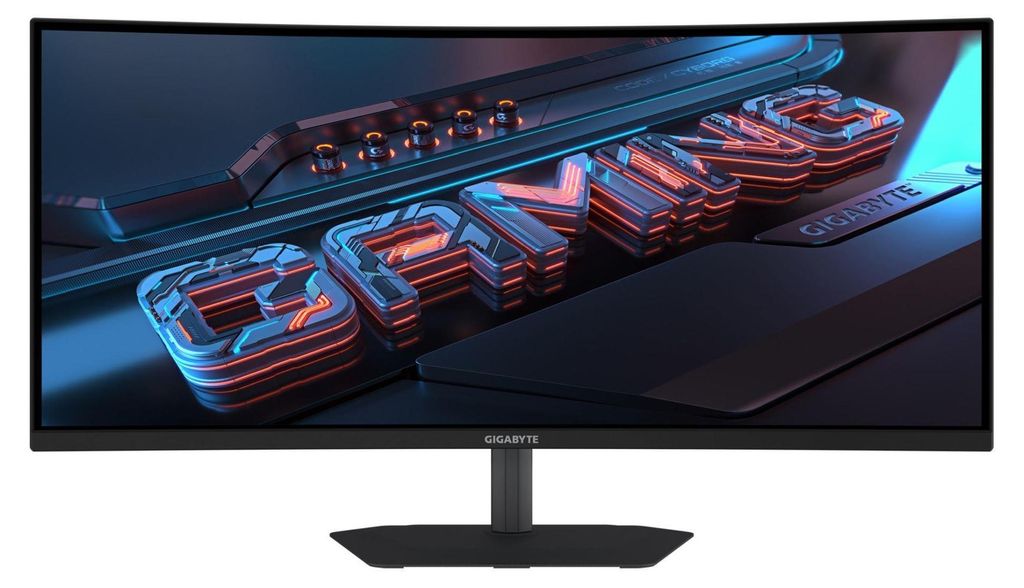 GIGABYTE G34WQCP 34" UWQHD Curved Gaming Monitor - 3440 x Zdjęcie produktu 