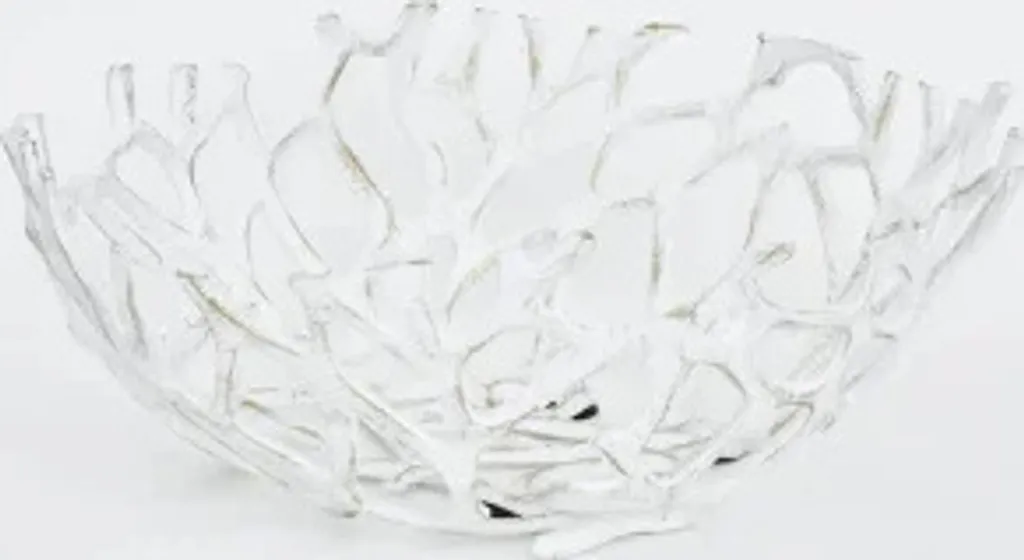 Corail Coquillage Blanc Batela Décoration Marine en Résine 22cm