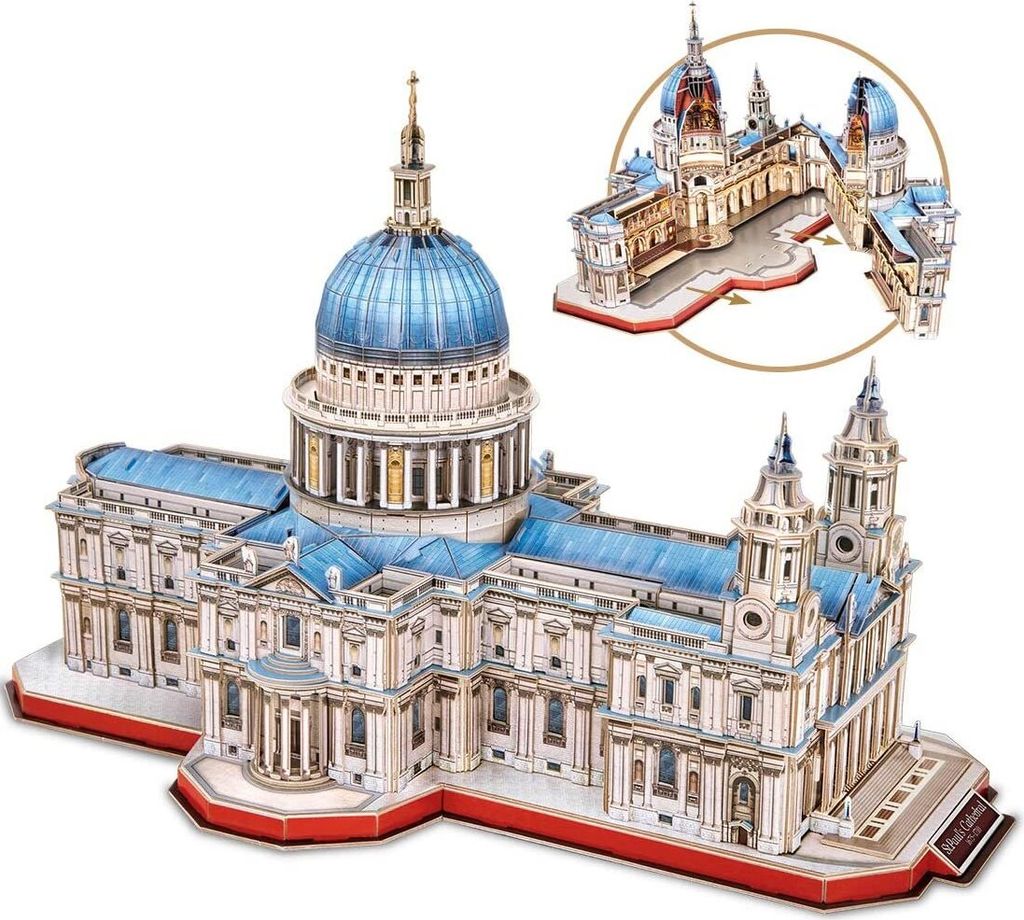 CUBICFUN 3D-Puzzle St. Paul's Cathedral 643 Teile Produktbild 