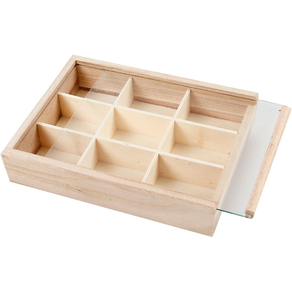 Creativ Company Fächerbox Münzbox, D: 3,5 cm, Maße 17x13 Produktbild 