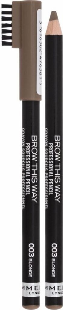 Rimmel London Brow This Way Professional Pencil 003-Blonde