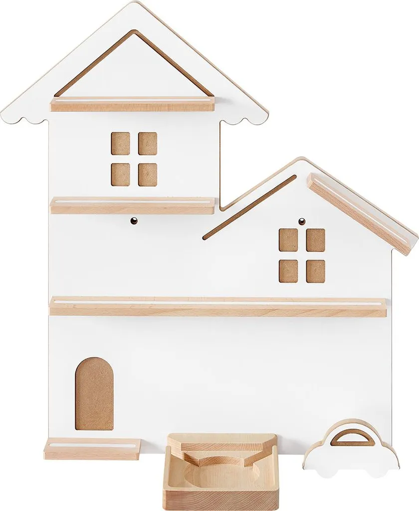 Support mural Toniebox nuage blanc pour rangement figurines Tonies