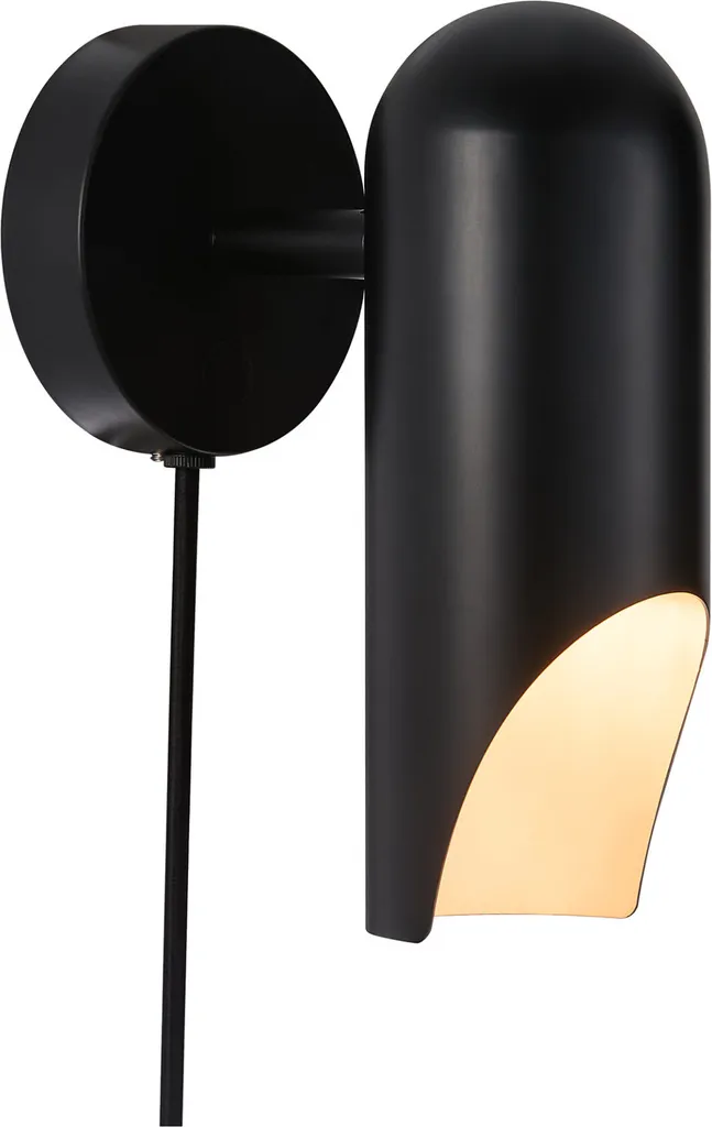 Luminaire Mural Rochelle Nordlux Noir Orientable au Design Scandinave