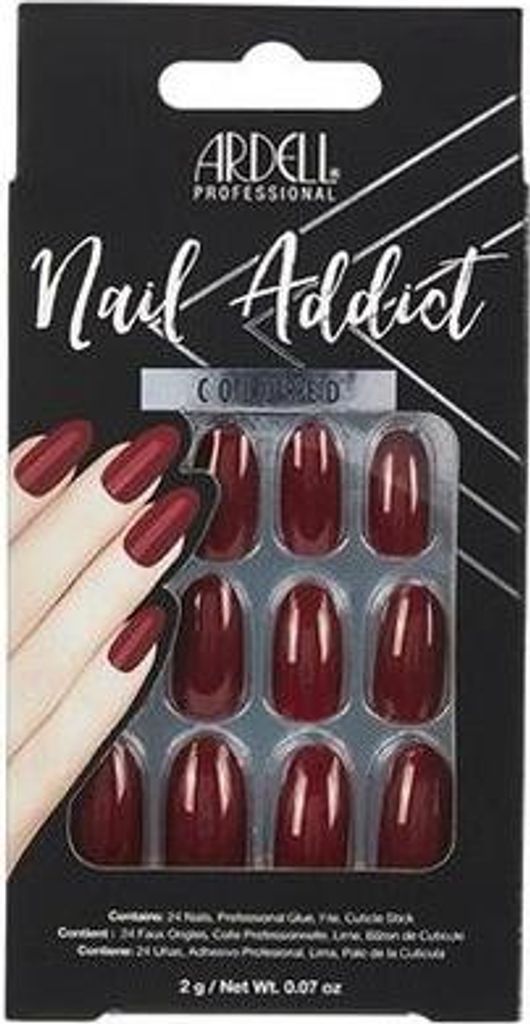 Ardell | 28 tipů - umělé nehty - |Red| - velikost L - tipy Obrázek produktu 