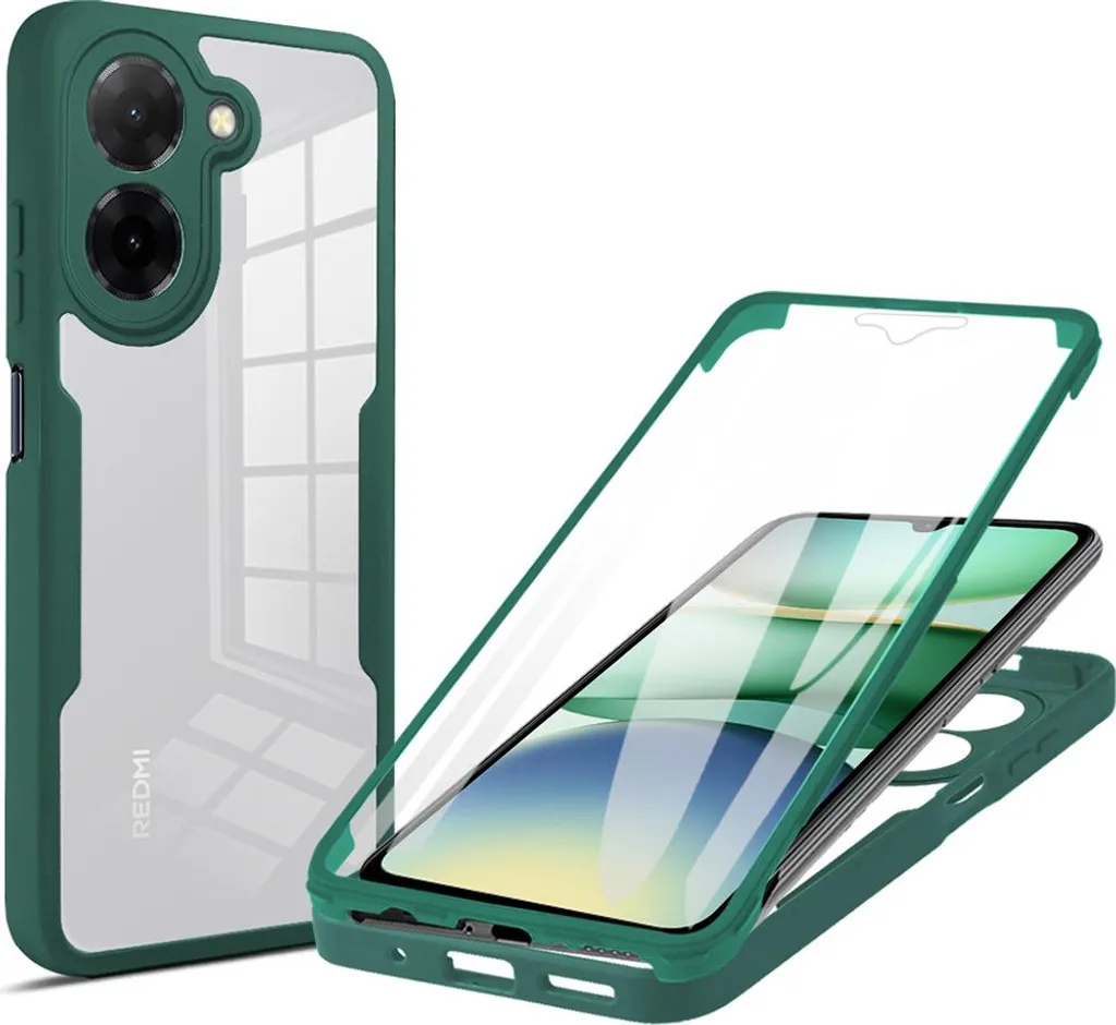 Custodia Xiaomi Redmi A5 4G Verde - Protezione 360 Gradi Integrale