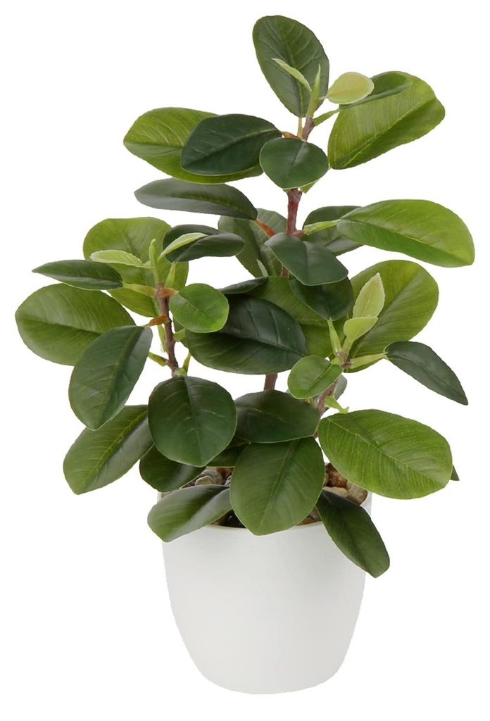 28 cm große künstliche Pflanzen im Topf für die Heimdekoration, künstliche Kamelien-Zimmerpflanzen, Blumenarrangements, Dekoration für Zuhause...