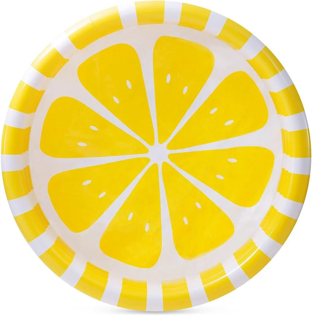 Piscine pour enfants ronde gonflable Intex Citron de 147 cm de large