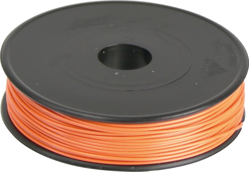 RAUTRONIC Modellbau-Litze, 1x0,09 mm², orange, 40 m