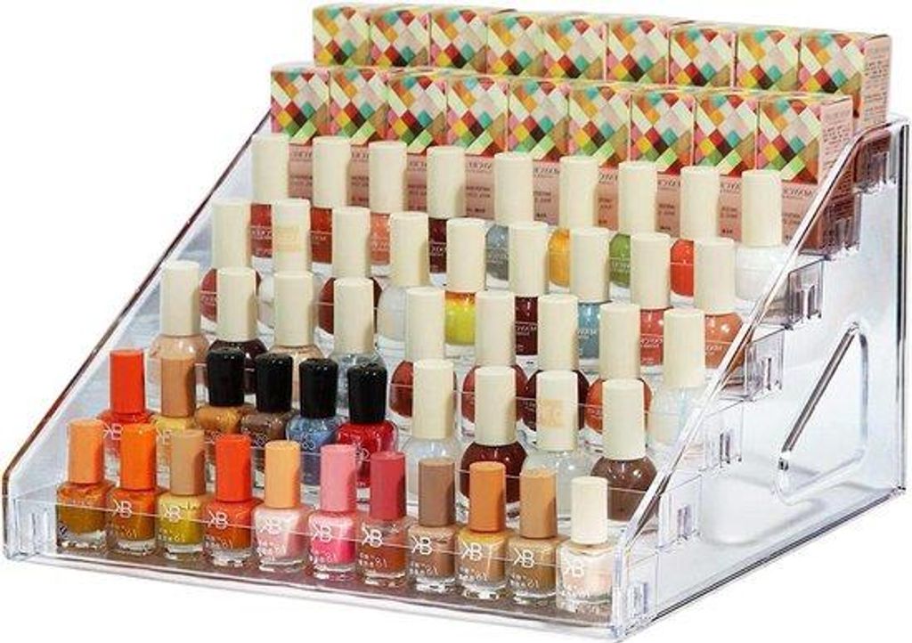 Make-up Organiser Acryl Display Rack 7 Lagen Clear