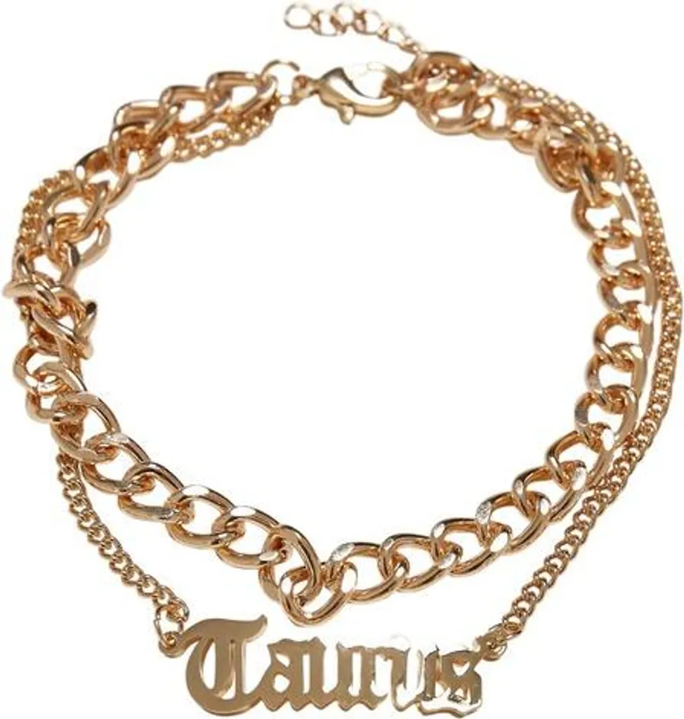 Cavigliera Urban Classics Taurus Gold S/M | Gioielli Zodiaco Donna