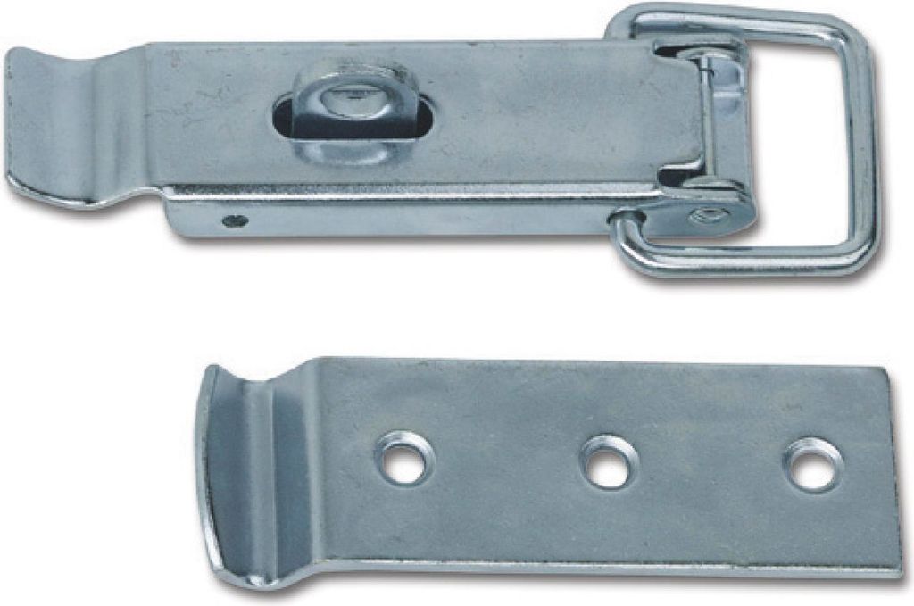 Spannverschluss absperrbar für Kisten 135x46mm Kistenverschluss, Stahl verzinkt