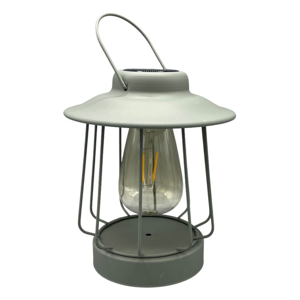 Coen Bakker Solar Tischleuchte Laterne olive 16x18cm Produktbild 