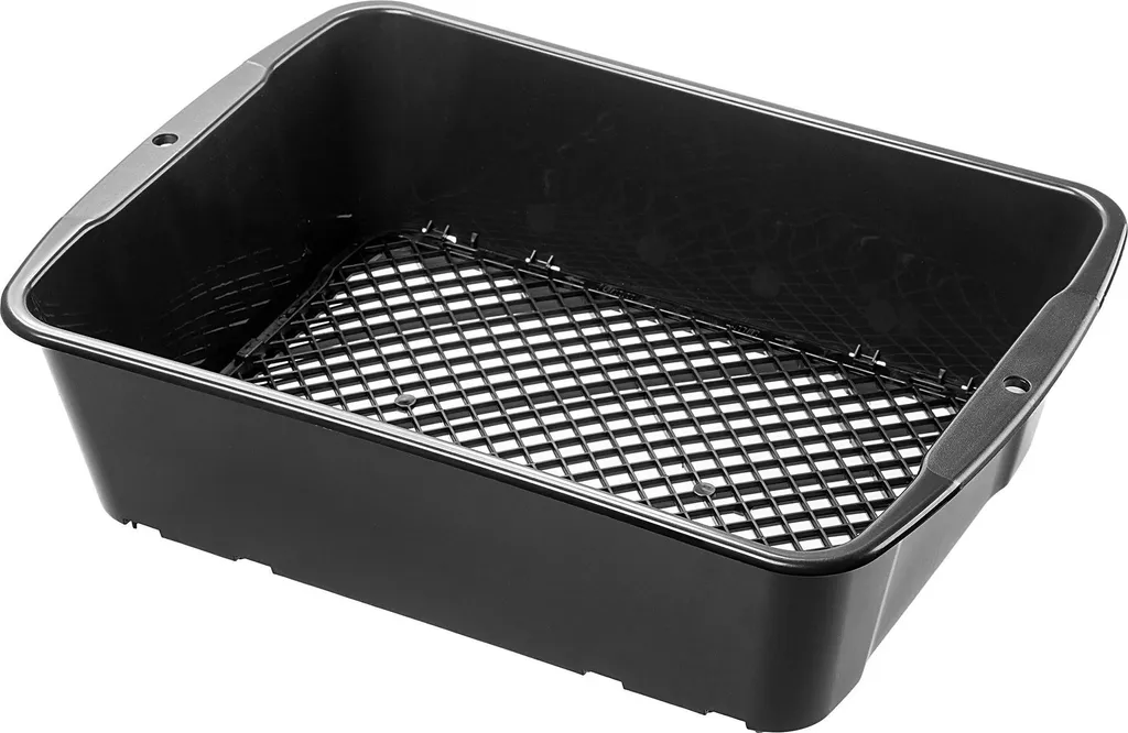 Tamis de jardin réglable en métal Ø 40 cm - Filtration terre et pierres