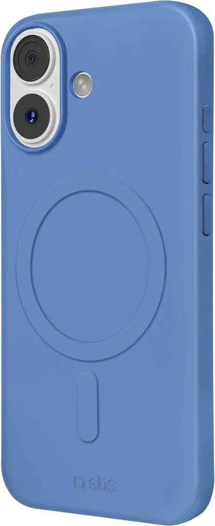 SBS Instinct Mag iPhone 17 Blu: Custodia MagSafe Soft-Touch Premium