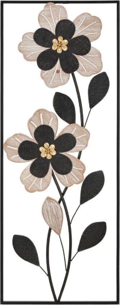 Mauro Ferretti Wandpaneel Divaker 27x2,5x70 cm braun schwarz