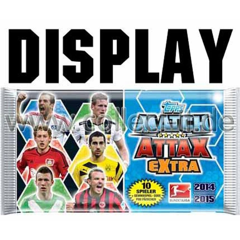 Match Attax EXTRA - SAISON 14/15 - Display Produktbild 