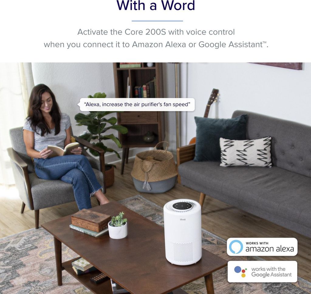 Čistička vzduchu LEVOIT Smart Air Purifier HEPA filter Obrázok produktu 9