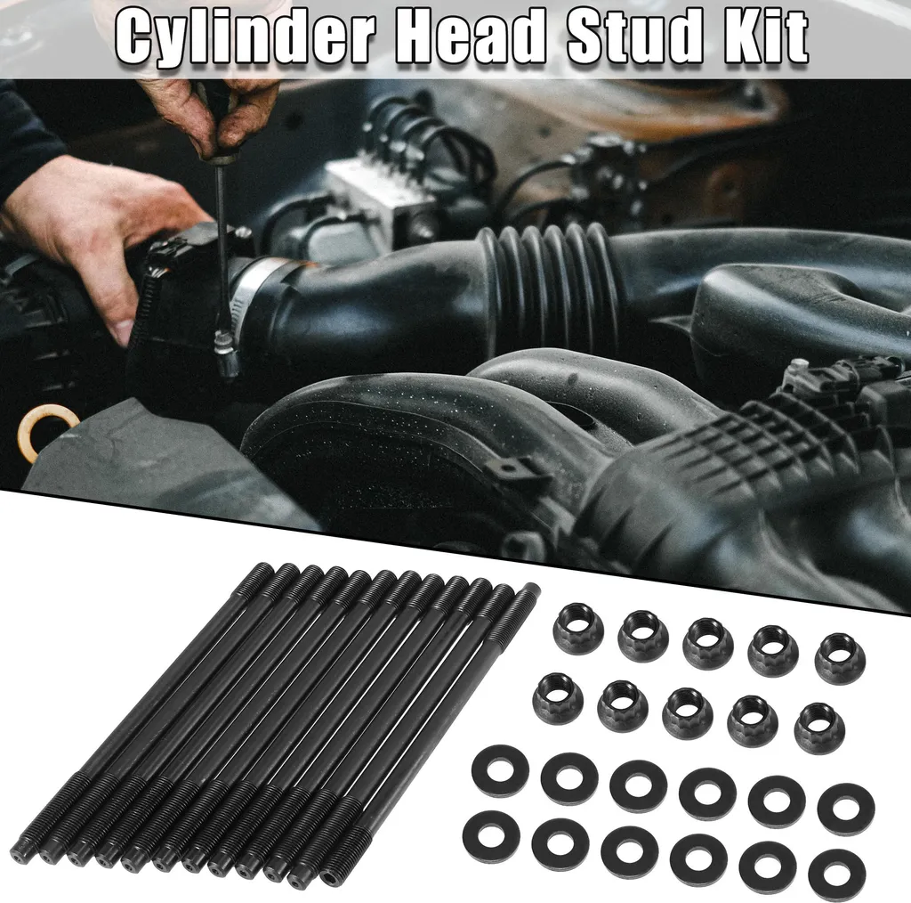 Goujon de Culasse M11x1.25 x 7.68" : Kit de Fixation Moteur Haute Qualité