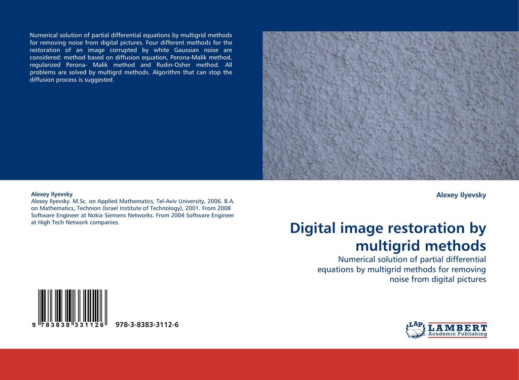 Digital image restoration by multigrid methods