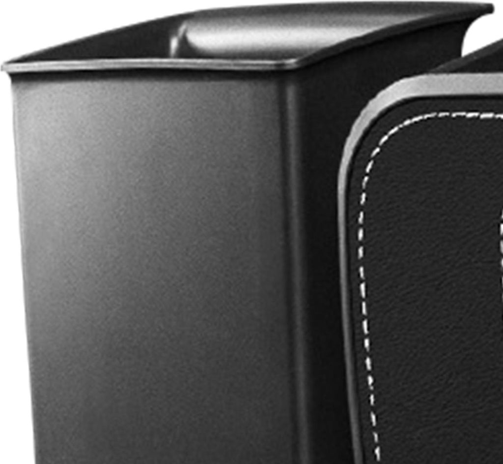 Auto-Mülleimer, abnehmbare Sitze, hinten, hängender Behälter, Müllaufbewahrungsbox, Schwarz