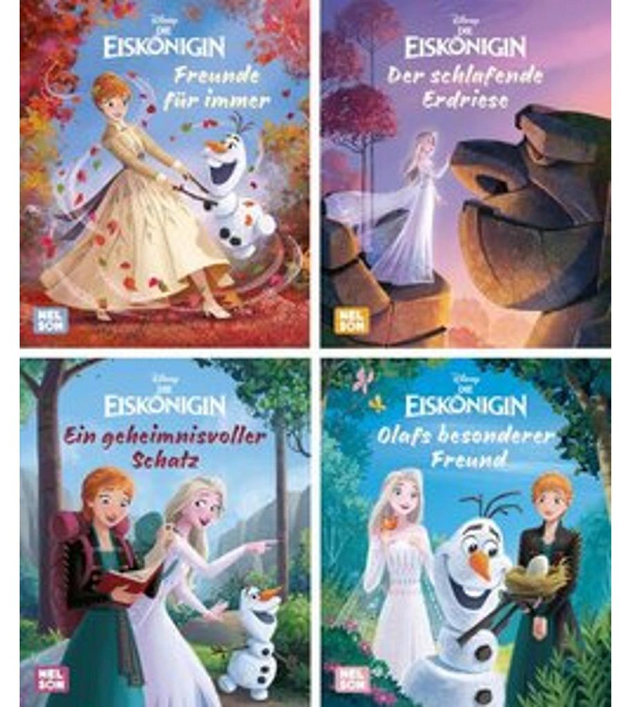 Nelson Mini-Bücher: 4er Disney Die Eiskönigin 17-20