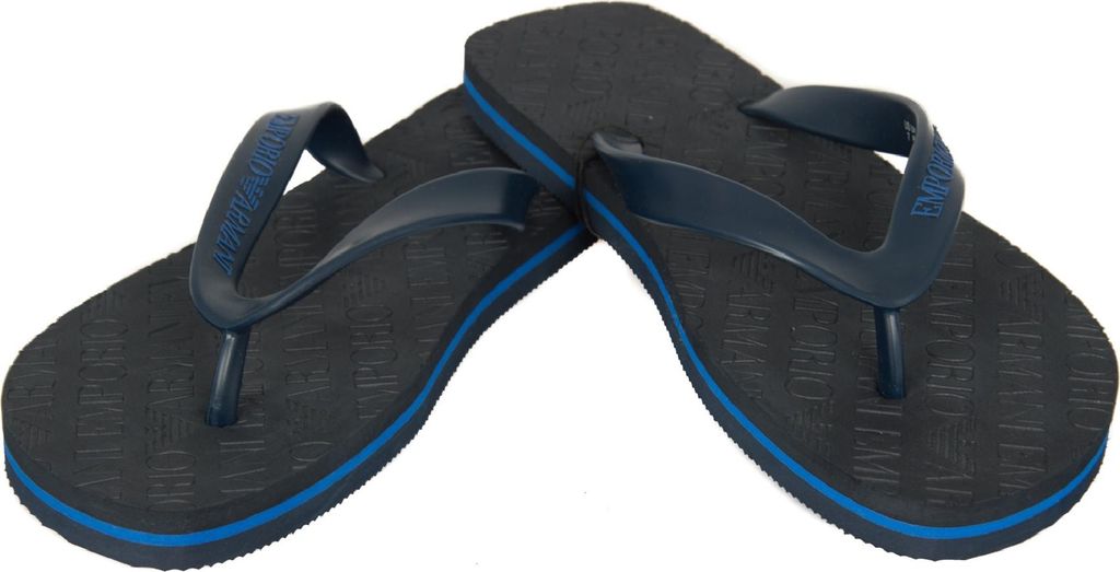 EMPORIO ARMANI Flip-Flops für Mann oder Pool Artikel X4QS01 XL826, EU 39 - UK 6 - USA 6.5 - CN 251/88, NON APPLICABILE 100%