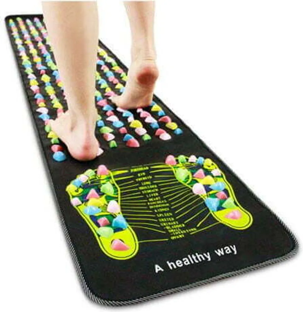 Masseur de pieds pour bureau tapis antidérapant relaxation et confort
