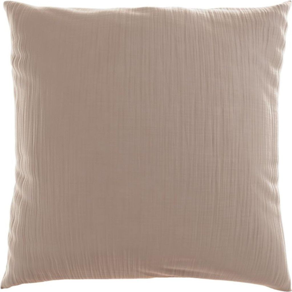 Kopfkissenbezug aus Musselin BEige