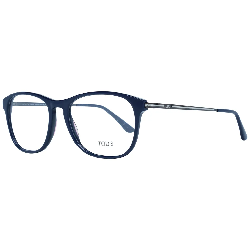 Montature Tod's TO5140 089 53 Uomo - Occhiali da Vista Blu Made in Italy