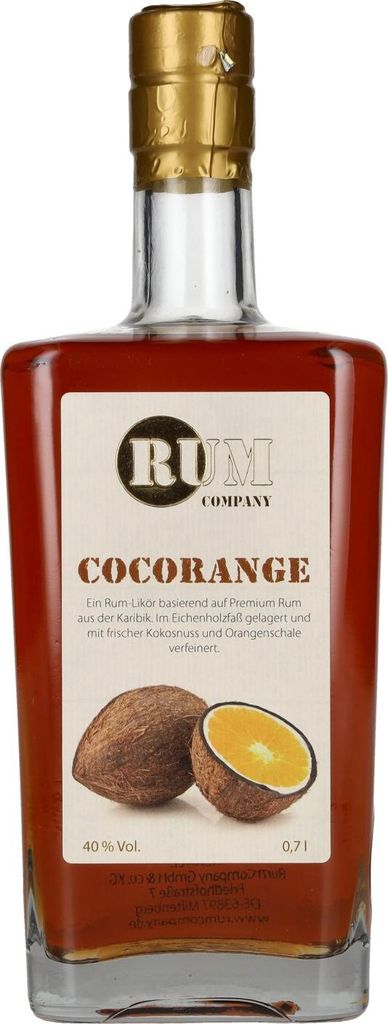 Rum Company COCORANGE 40% Vol. 0,7l