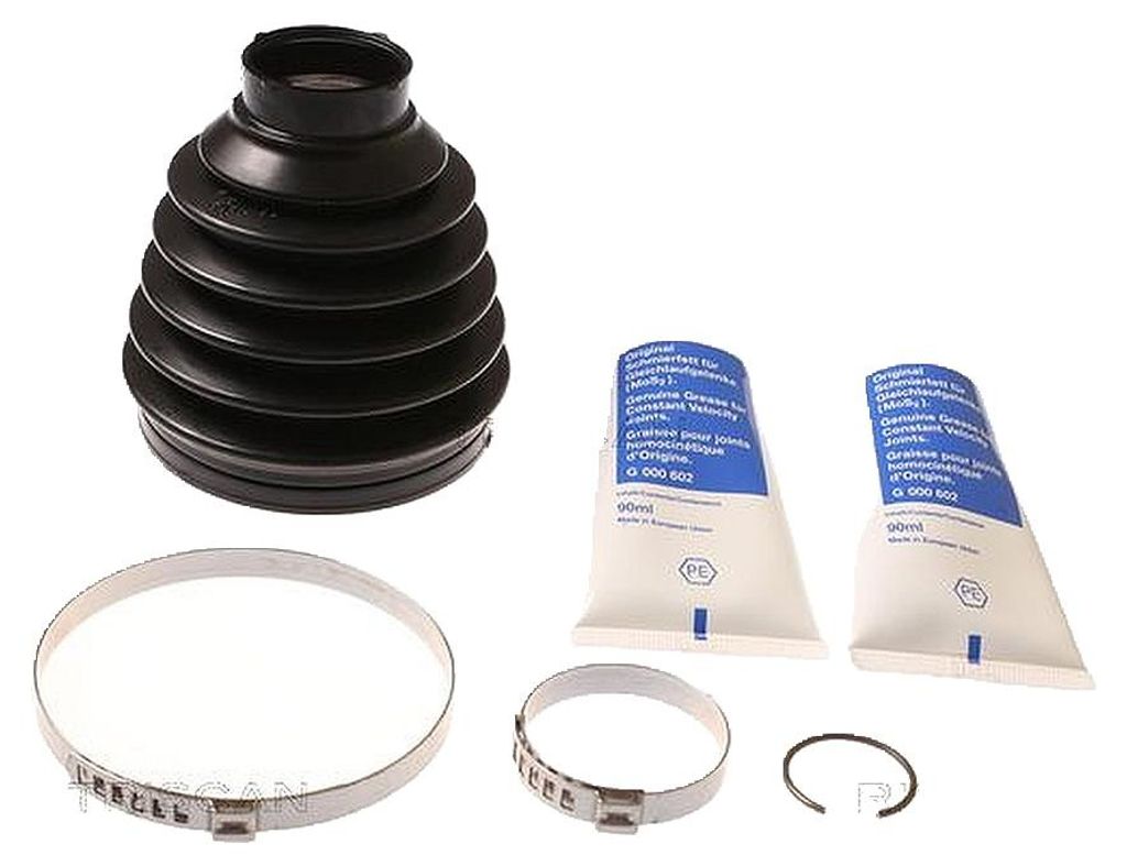 Faltenbalgsatz Antriebswelle 107 mm Thermoplast TRISCAN für u.a. PEUGEOT 407