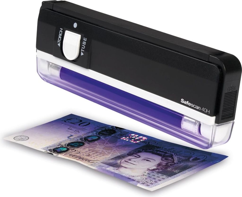 Safescan Geldschein-Prüfgerät Safe scan 40H, schwarz Produktbild 