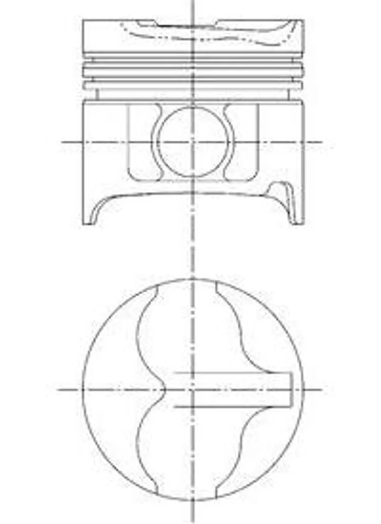 Piston KOLBENSCHMIDT contre perte de puissance moteur Patrol 2.8