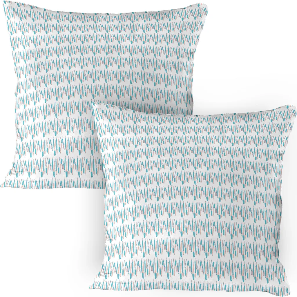 Set Di 2 Federe Per Cuscino 80x80 Cm | Morbida Microfibra Nera | Con Chiusura Lampo | Antipiega E Facile Da Stirare | Per Cuscini Divano E Letto