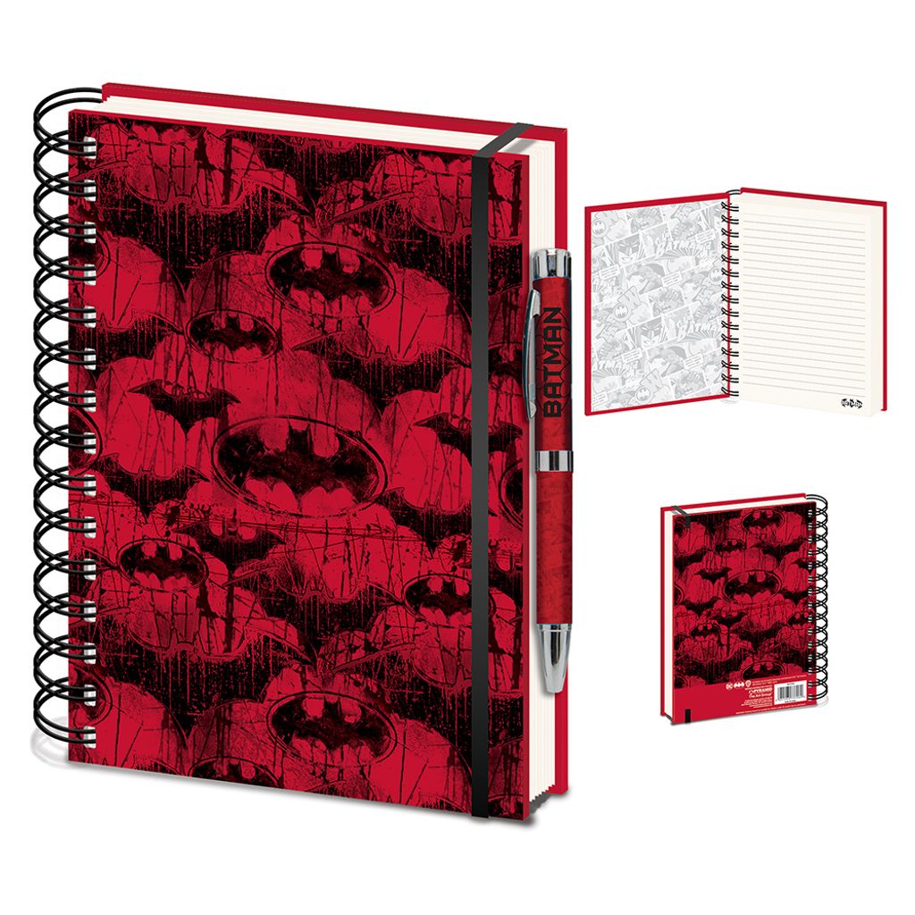 DC Comics Batman notebook and pen set