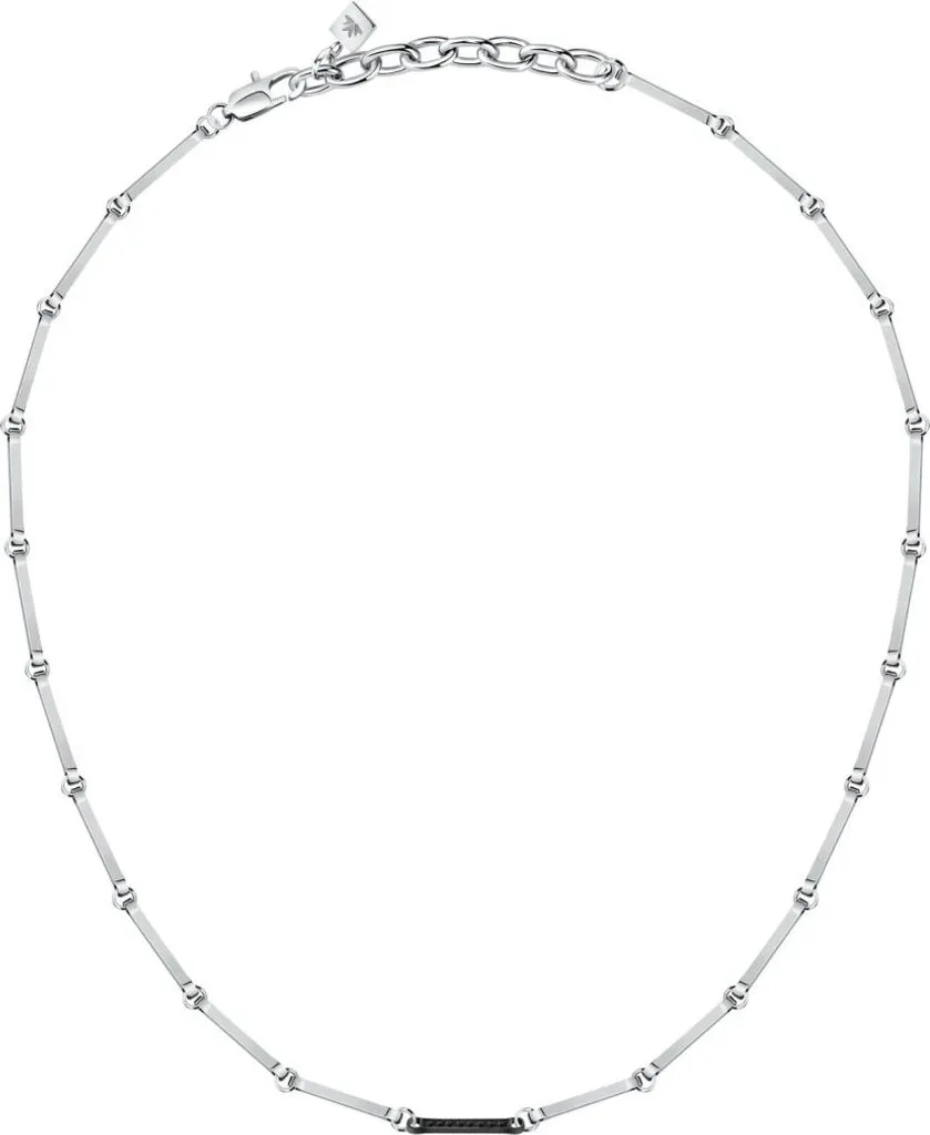 Collier Urban SABH37 en acier inoxydable pour homme : bijou moderne