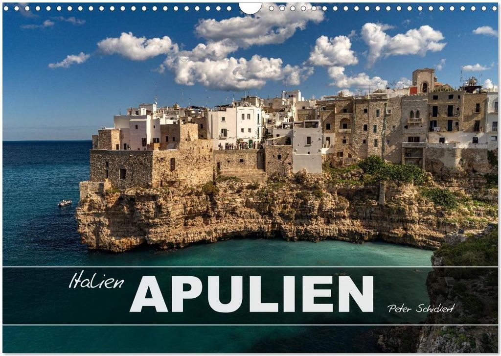 Italien - Apulien (Wandkalender 2026 DIN A3 quer), CALVENDO Monatskalender