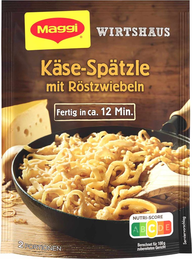 Maggi Wirtshaus Schwäbische Käse-Spätzle mit | Kaufland.de